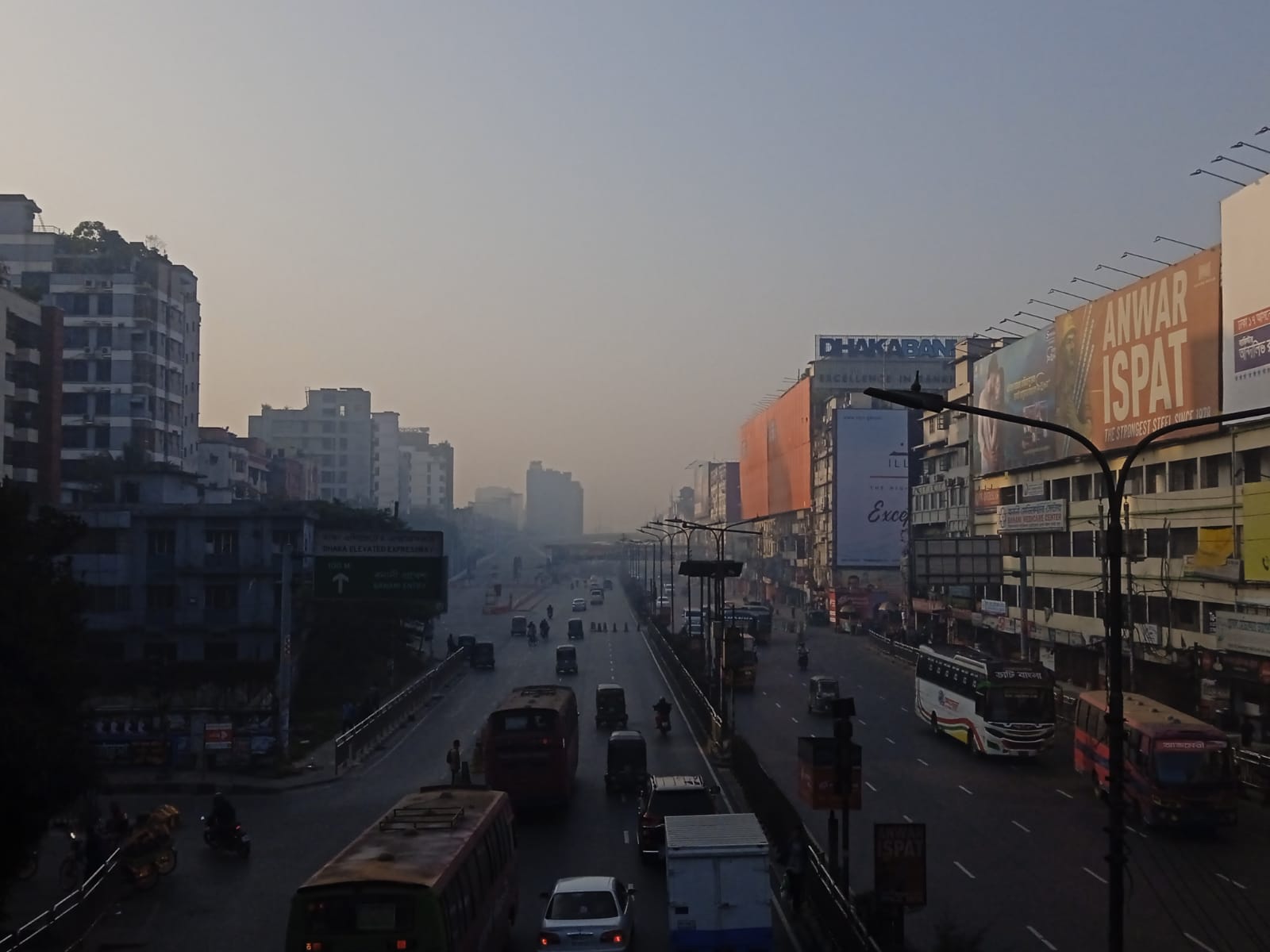  শীতের সকাল, ঢাকা