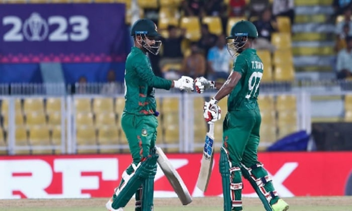 লিটন কুমার দাস ও তানজিদ হাসান তামিম। ছবি- সংগৃহীত