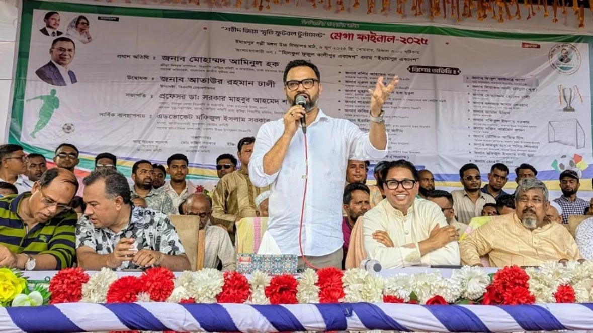 বিএনপির কেন্দ্রীয় ক্রীড়াবিষয়ক সম্পাদক ও ঢাকা মহানগর উত্তরের আহ্বায়ক আমিনুল হক। ছবি- সংগৃহীত