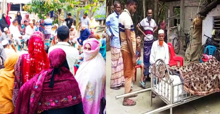উঠানে বাবার লাশ রেখে জমি ভাগাভাগি নিয়ে ব্যস্ত সন্তানরা