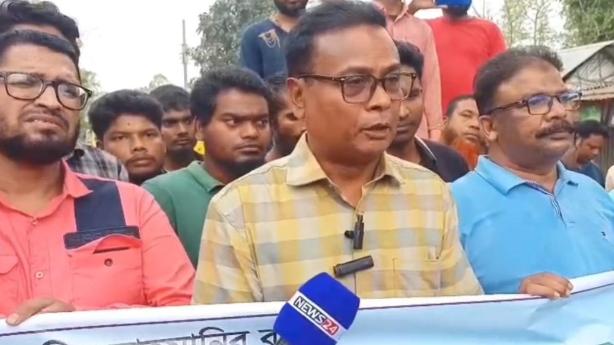 পাটগ্রাম থানার ওসিকে প্রত্যাহার দাবি বিএনপির