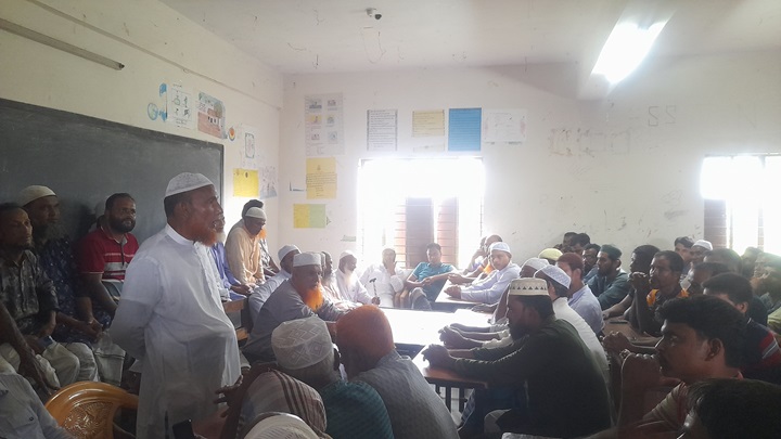 মুক্তাগাছায় ইউনিয়ন বিএনপির দোয়া ও মিলাদ