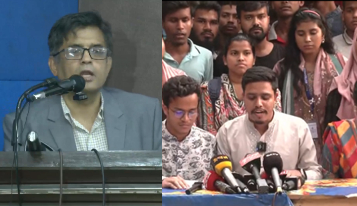 প্রেস সচিবের বক্তব্য প্রত্যাখ্যান, চলবে আন্দোলন