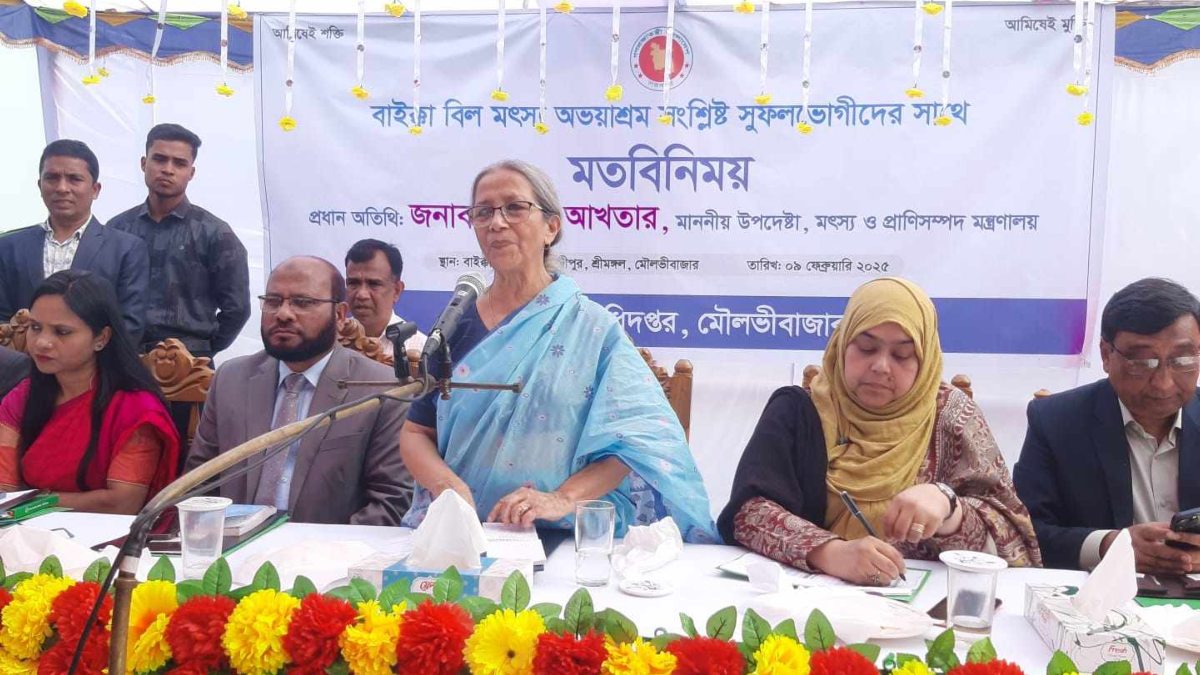 হাওর রক্ষায় কীটনাশক ব্যবহার নিয়ন্ত্রণ করতে হবে: মৎস্য ও প্রাণিসম্পদ উপদেষ্টা
