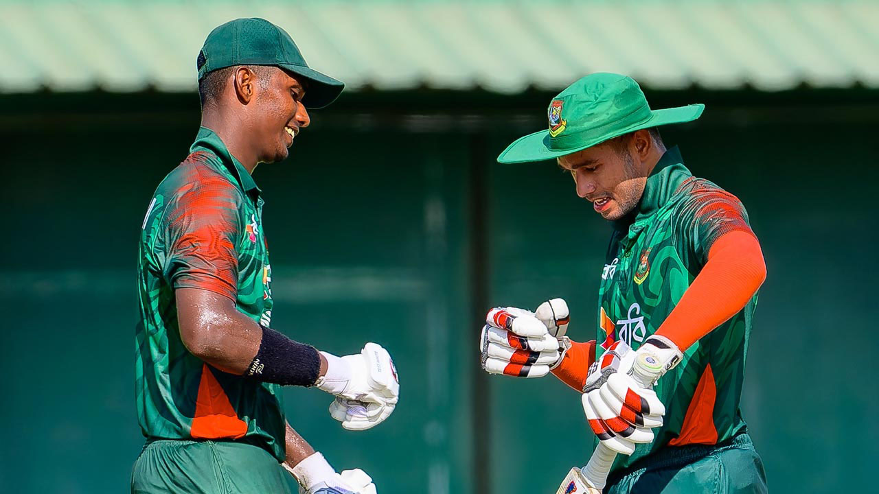 সিরিজ জয় যুবাদের, বৃষ্টিতে ভেসে গেল শেষ ম্যাচ