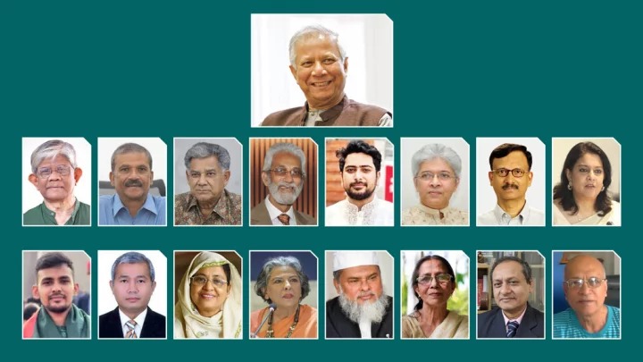 অন্তর্বর্তী সরকারের দপ্তর পুনর্বণ্টন