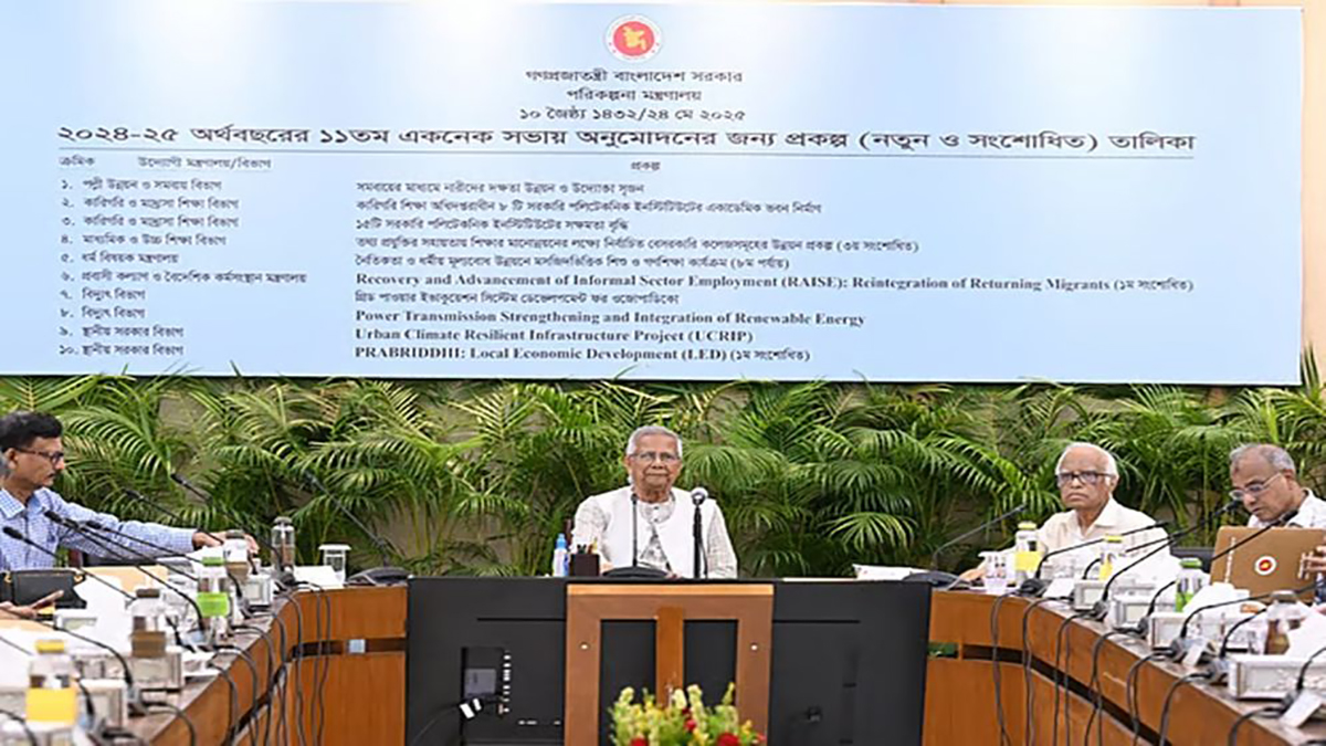 উপদেষ্টাদের সঙ্গে বৈঠকে ড. ইউনূস