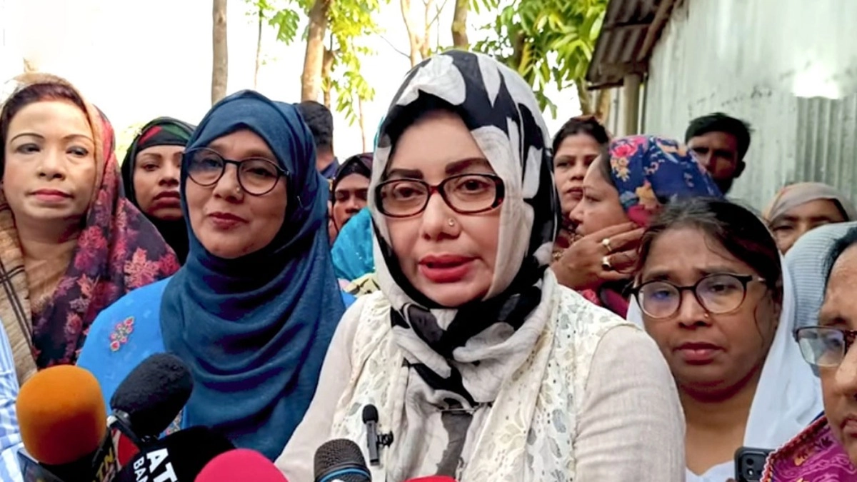 জাতীয়তাবাদী মহিলা দলের কেন্দ্রীয় সভাপতি আফরোজা আব্বাস। ছবি- সংগৃহীত