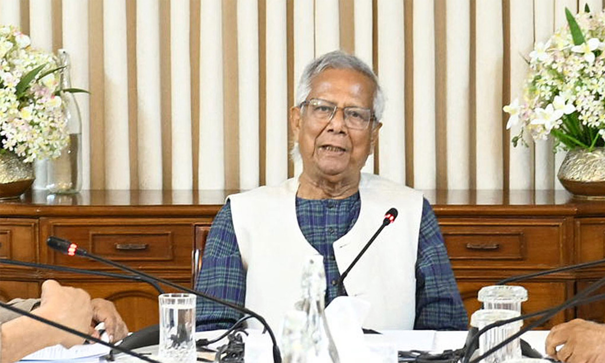 প্রধান উপদেষ্টা ড. মুহাম্মদ ইউনূস।  ছবি- সংগৃহীত