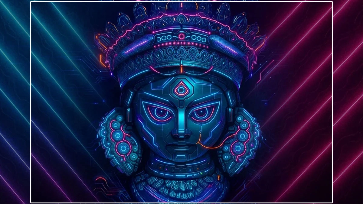 এবার কৃত্রিম বুদ্ধিমত্তার ছোঁয়া লাগছে দুর্গাপূজায়