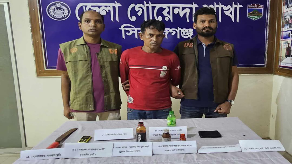 স্ত্রীর প্রেমিককে ফাঁসাতে বন্ধুকে গলা কেটে হত্যা