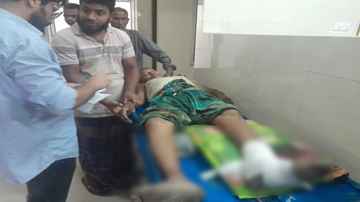 সালথায় কৃষকের পায়ের রগ কেটে দেওয়ার অভিযোগ