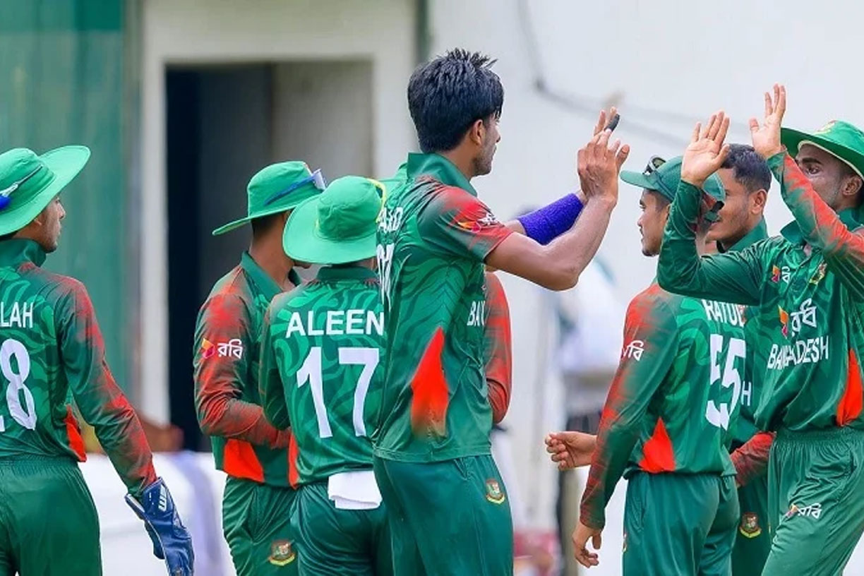 শ্রীলঙ্কার বিপক্ষে যুব টাইগারদের টানা দুই জয়