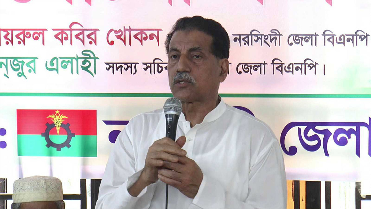 বিএনপির যুগ্ম মহাসচিব খায়রুল কবির খোকন। ছবি- সংগৃহীত
