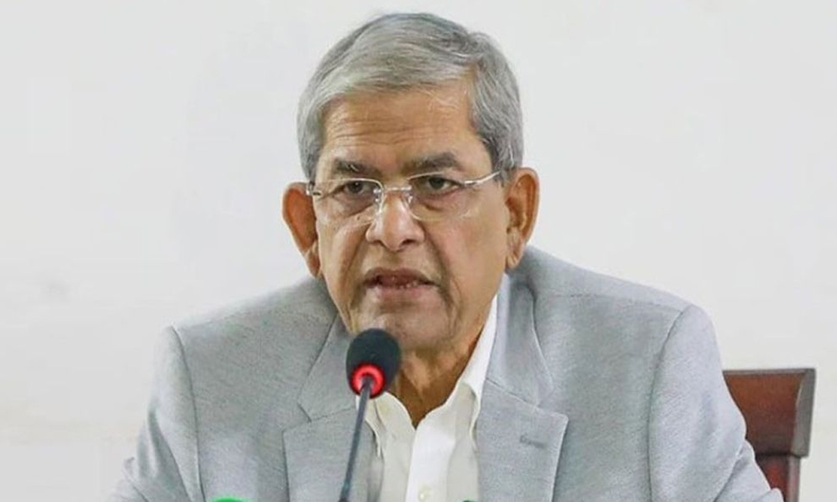 বিএনপি মহাসচিব মির্জা ফখরুল ইসলাম আলমগীর। ছবি- সংগৃহীত