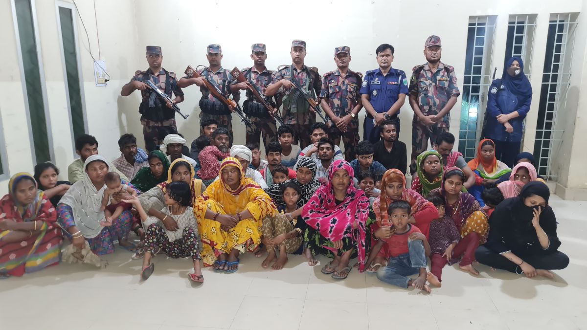 বড়লেখা সীমান্ত দিয়ে আরও ৪৪ জনকে পুশইন