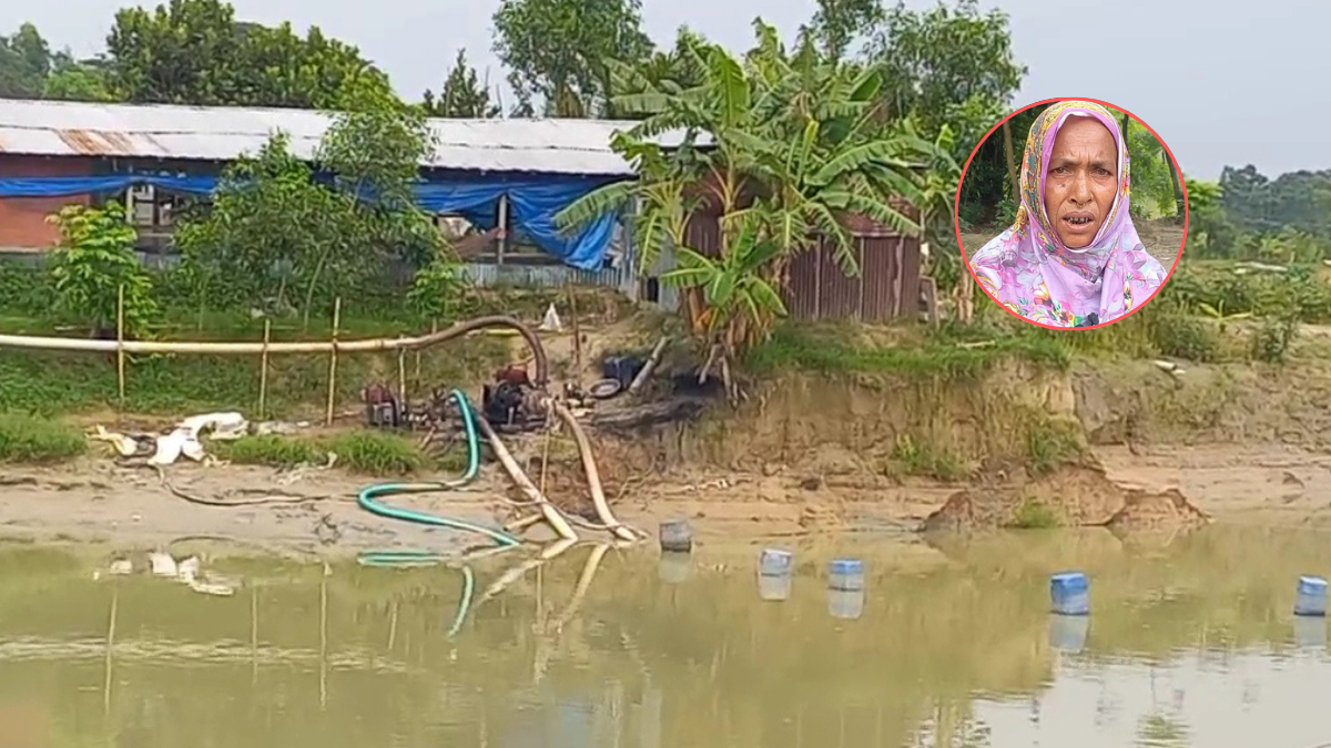 ‘দেশে জমি রক্ষা করতে পারছি না’, আক্ষেপ প্রবাসীর মায়ের
