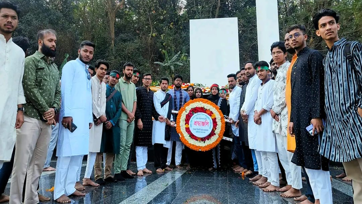 ‘একুশের চেতনা অন্যায় ও বৈষম্য প্রতিরোধের প্রেরণা’