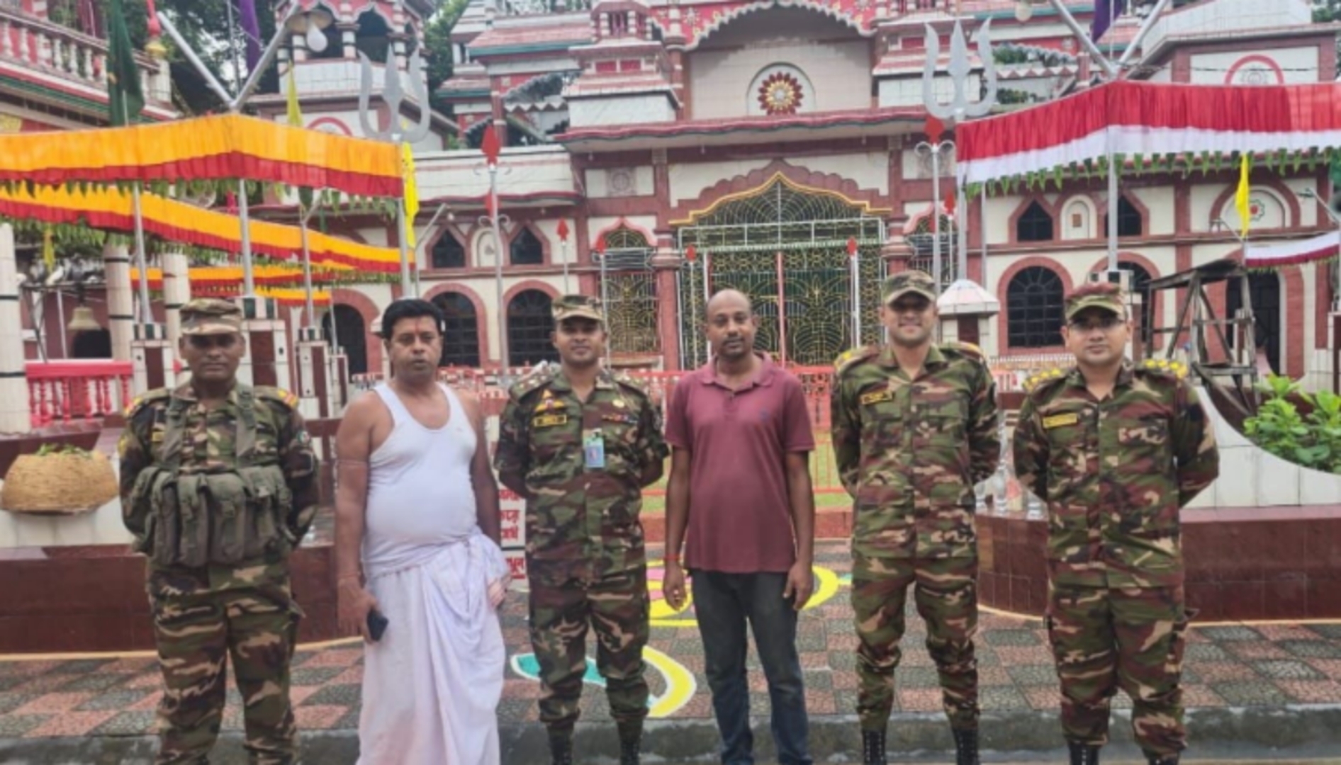 কুলাউড়ায় নির্বিঘ্নে পূজা উদযাপনের আহবান সেনাবাহিনীর