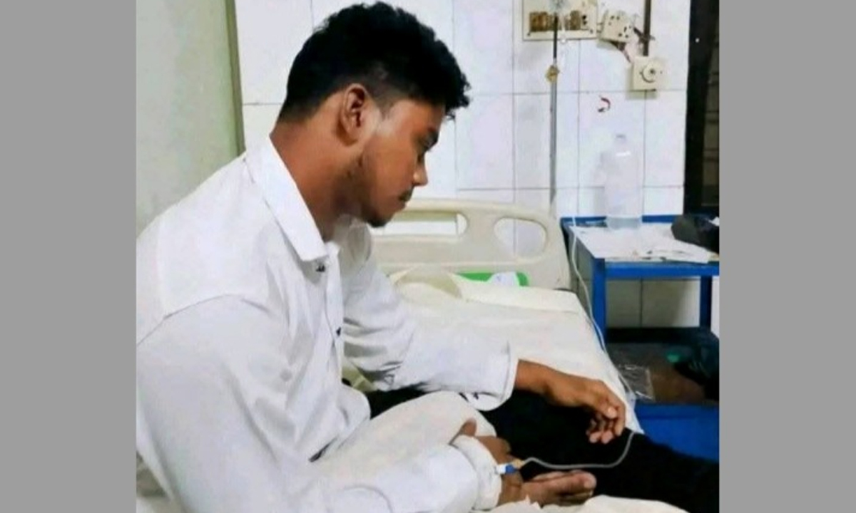 এইচএসসি পরীক্ষার্থী সাগর। ছবি- রূপালী বাংলাদেশ