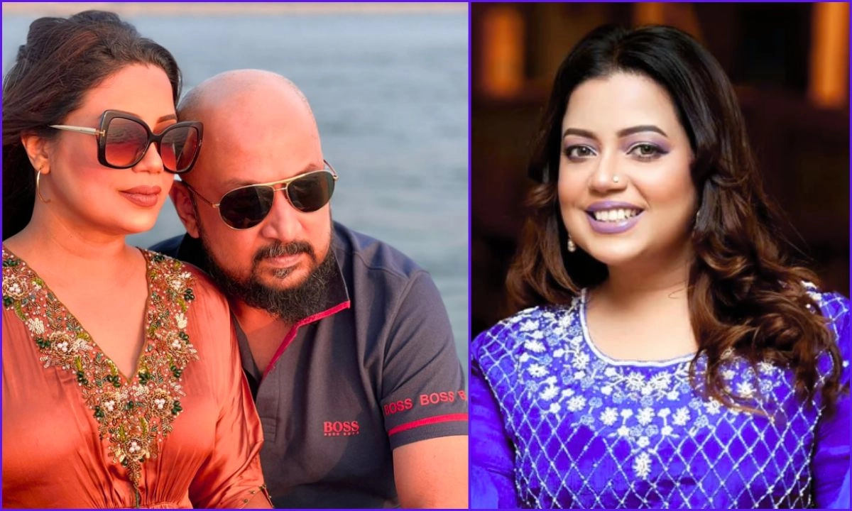 কণ্ঠশিল্পী দিলশাদ নাহার কনা ও তার স্বামী গোলাম মো. ইফতেখার গহীন। ছবি - সংগৃহীত