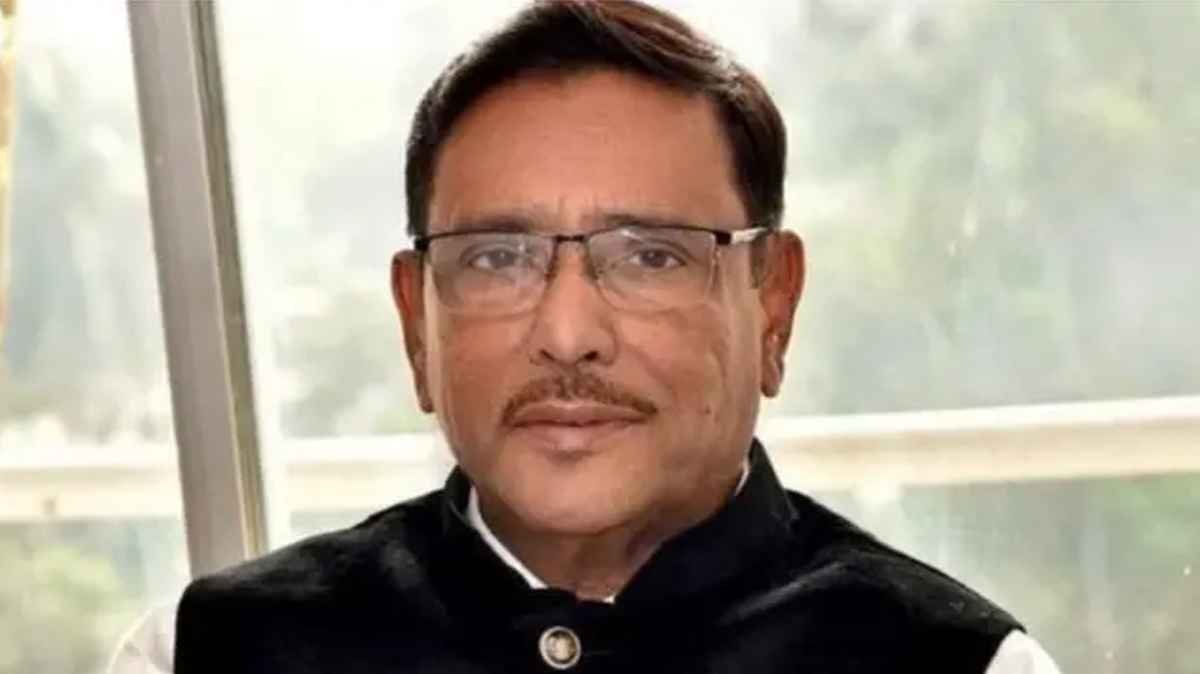 নিষিদ্ধ সংগঠন আওয়ামী লীগের সাধারণ সম্পাদক ওবায়দুল কাদের। ছবি- সংগৃহীত