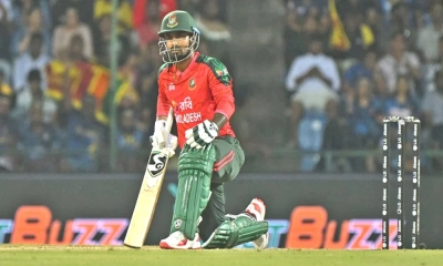 পাল্লেকেলেতে টেনেটুনে বাংলাদেশের সংগ্রহ ১৫৪