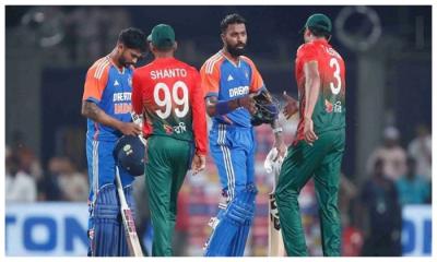 ভারতের কাছে টি-টোয়েন্টি সিরিজও হারলো বাংলাদেশ