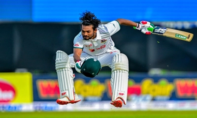 জোড়া সেঞ্চুরির পর যে সুখবর পেলেন শান্ত
