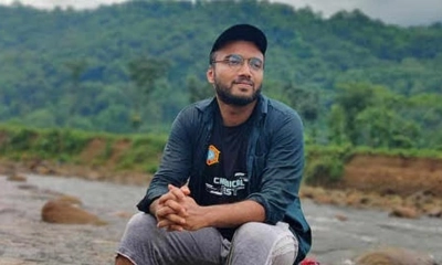 পুলিশের ধাওয়ায় সিলেটে প্রথম শহীদ শাবি’র রুদ্র সেন