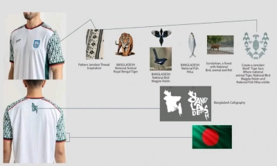  কেমন হলো হামজা-জামালদের নতুন জার্সি
