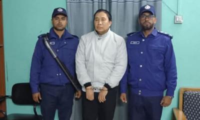 আ.লীগ নেতা আশুতোষ চাকমা গ্রেপ্তার