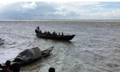 মেঘনায় নৌকাডুবিতে দুইজন নিহত, এখনো নিখোঁজ ২