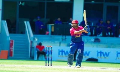 স্কটল্যান্ডের বিপক্ষে ব্যাটিংয়ে আরব আমিরাত