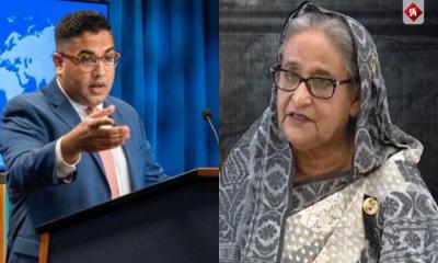 শেখ হাসিনার সম্পৃক্ততা নিয়ে যা বলল যুক্তরাষ্ট্র
