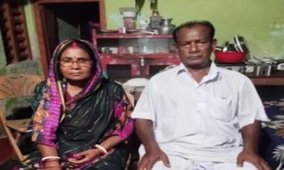 স্বামীর মৃত্যুর খবর শুনে মারা গেলেন স্ত্রীও