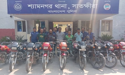 চোরচক্রের হোতাসহ গ্রেপ্তার পাঁচ, ৯ মোটরসাইকেল উদ্ধার