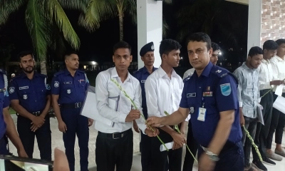 মাদারীপুরে ১২০ টাকায় পুলিশে ১৬ জনের চাকরি