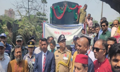ঢাকা-নারায়ণগঞ্জ রুটে মেট্রোর আদলে নতুন কমিউটার ট্রেন চালু