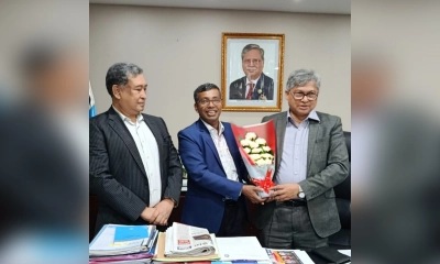 গ্রামীণ ব্যাংক চেয়ারম্যানের সঙ্গে নুরে আলম তালুকদারের মতবিনিময়