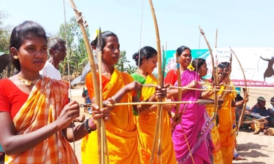 সাঁওতালদের তীর ধনুক প্রতিযোগিতা