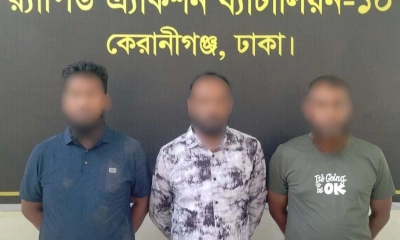 কেরাণীগঞ্জে জুবায়ের হত্যা মামলায় আরও ৩ জন গ্রেপ্তার