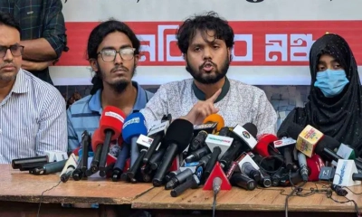 স্বরাষ্ট্র ও ছাত্র উপদেষ্টাদের পদত্যাগের দাবি ইনকিলাব মঞ্চের