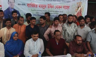 বিএনপি হিন্দু ধর্মালম্বীদের সঙ্গে আছে-থাকবে: ব্যারিস্টার খোকন