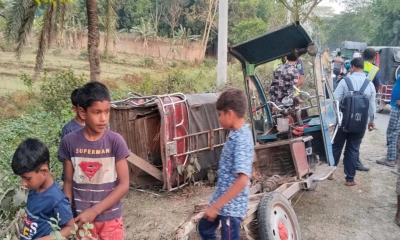 ঝিনাইদহে সড়ক দুর্ঘটনায় সন্তানসহ অন্তঃসত্ত্বা নারী নিহত