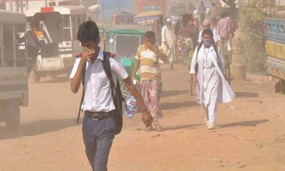 আজও ‘অস্বাস্থ্যকর’ ঢাকার বাতাস