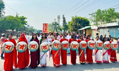 ধনবাড়ীতে বর্ণাঢ্য আয়োজনে নববর্ষ উদযাপন