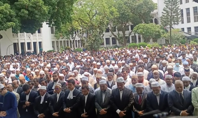 সুপ্রিম কোর্টে ব্যারিস্টার রাজ্জাকের জানাজা অনুষ্ঠিত