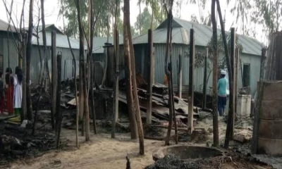গরু-ছাগলসহ সব পুড়ে নিঃস্ব চার দিনমজুর
