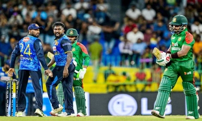 শ্রীলঙ্কার বিপক্ষে টস জিতে ব্যাটিংয়ে বাংলাদেশ